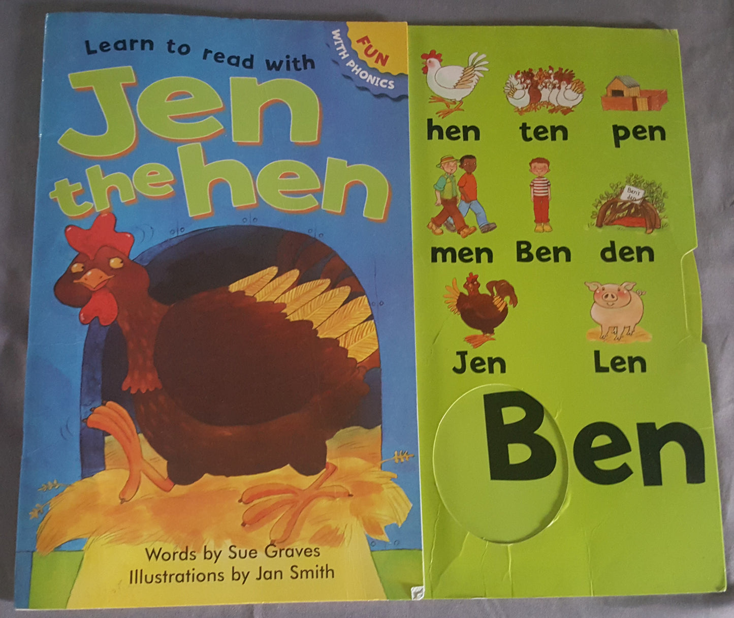 Fun With Phonics 5 book set including interactive wheels
