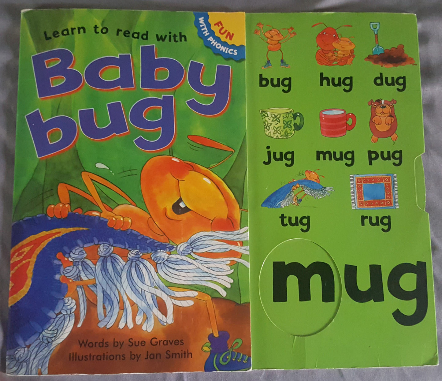 Fun With Phonics 5 book set including interactive wheels