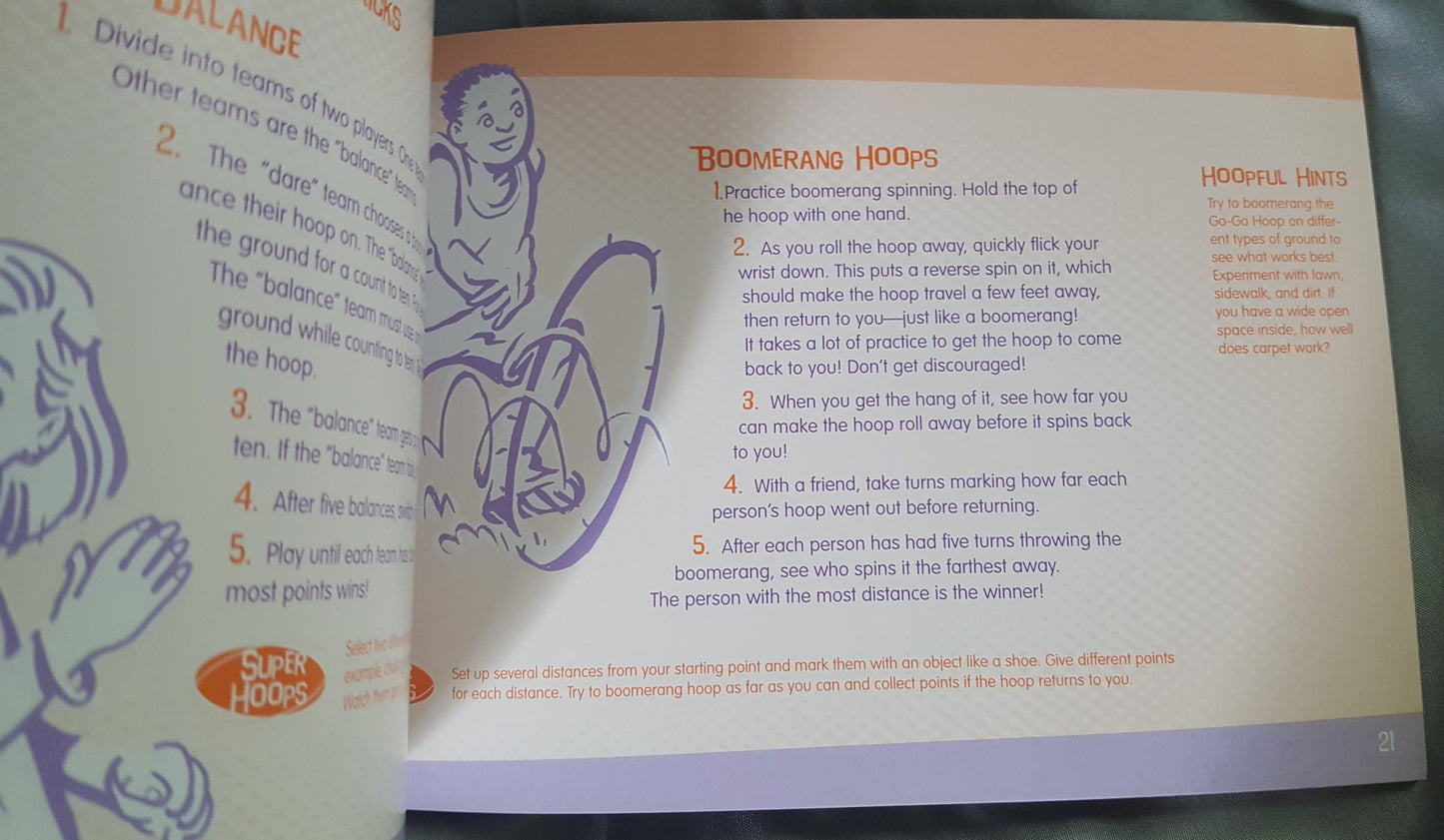 Go Go Hoop Gamebook