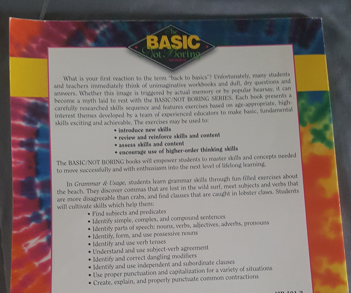 Grammar and Usage Middle Grades
