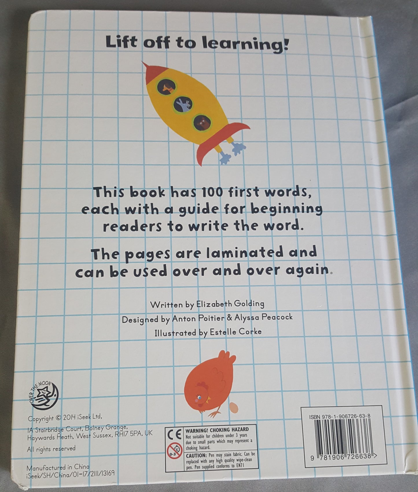 Learn to Write the First 100 Words – wipe clean pages