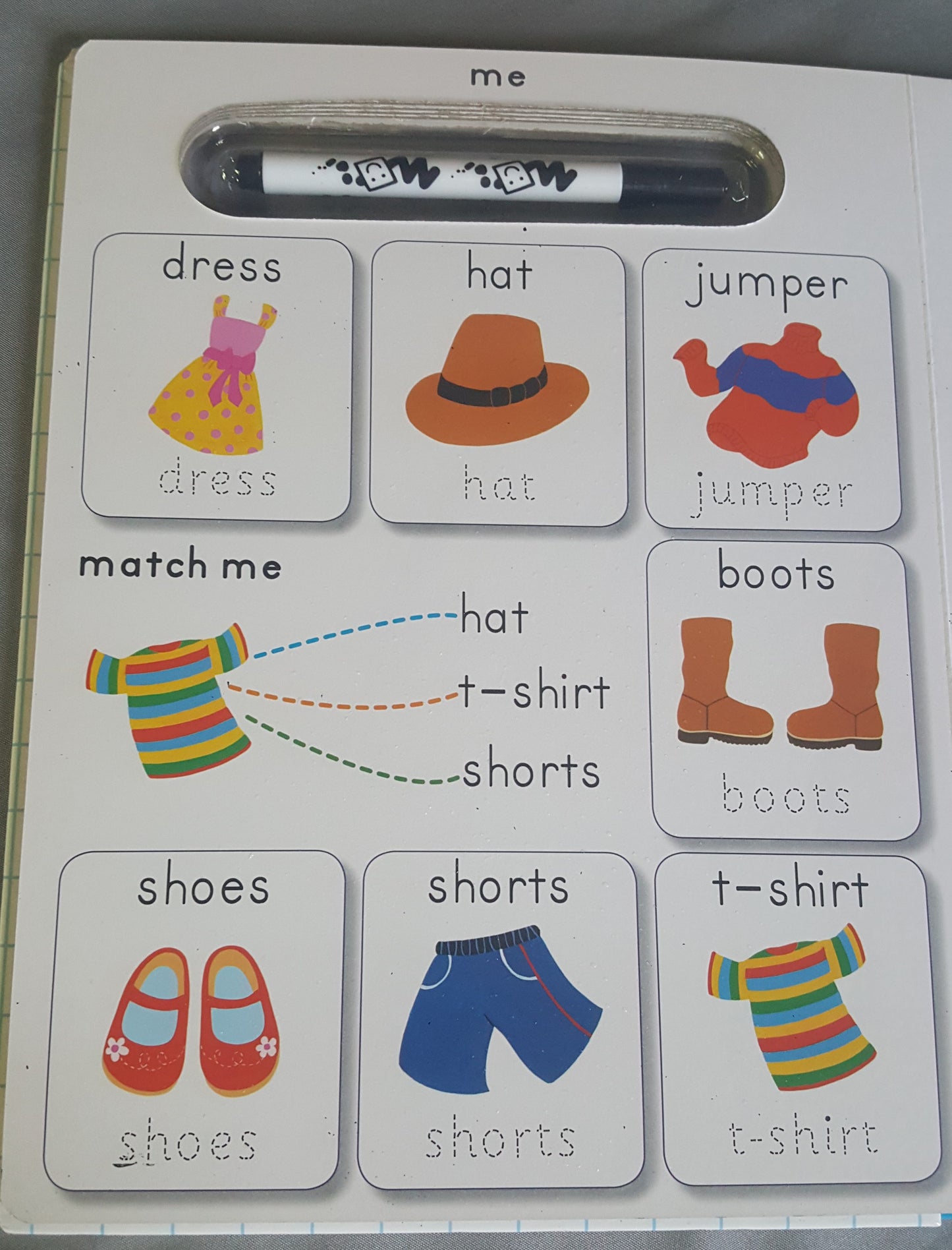 Learn to Write the First 100 Words – wipe clean pages