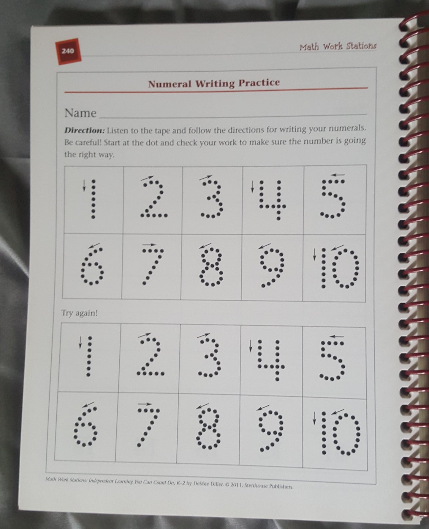 Math Work Stations: Independent Learning You Can Count On, K – 2