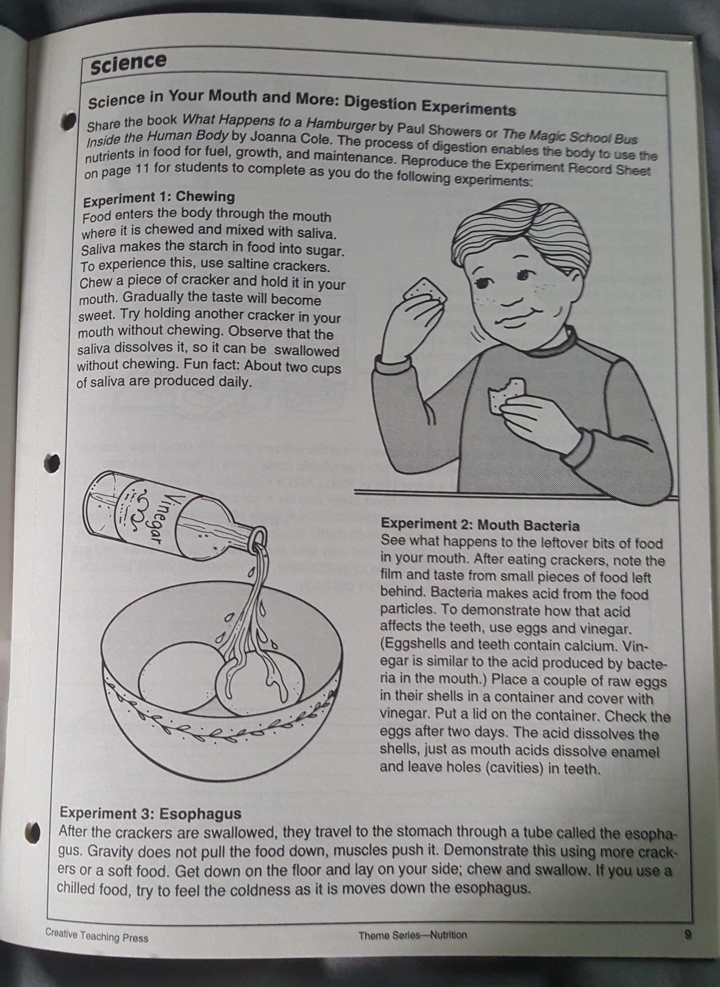 Nutrition Unit Study