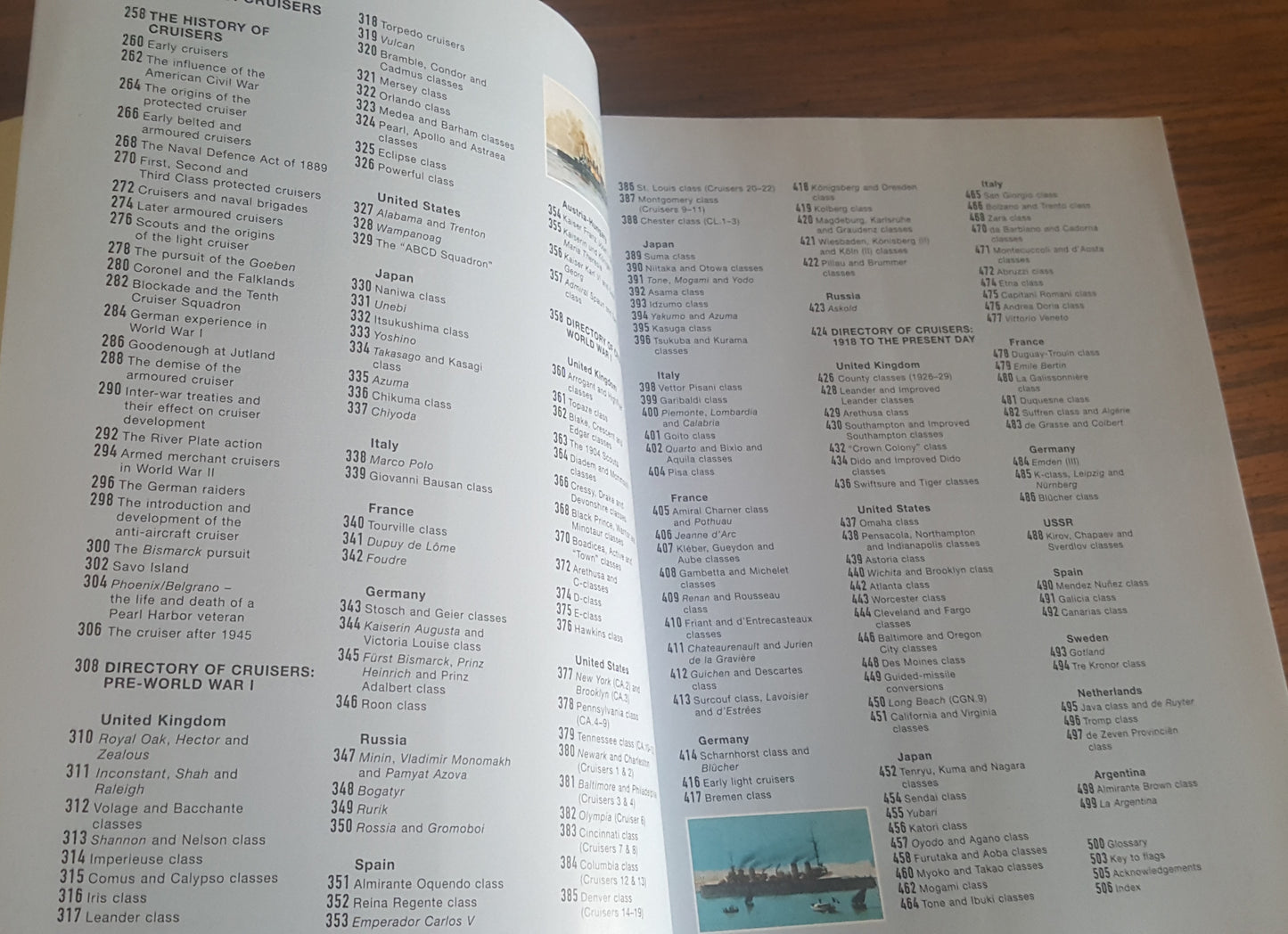 Illustrated Encyclopedia of Battleships and Cruisers