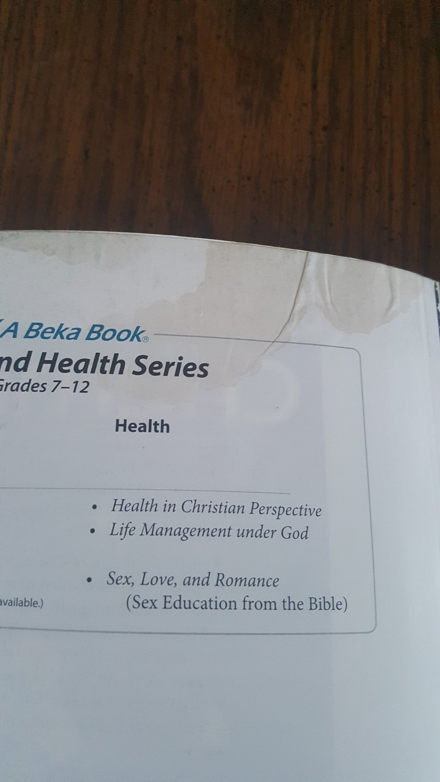 Abeka Chemistry 4 book set