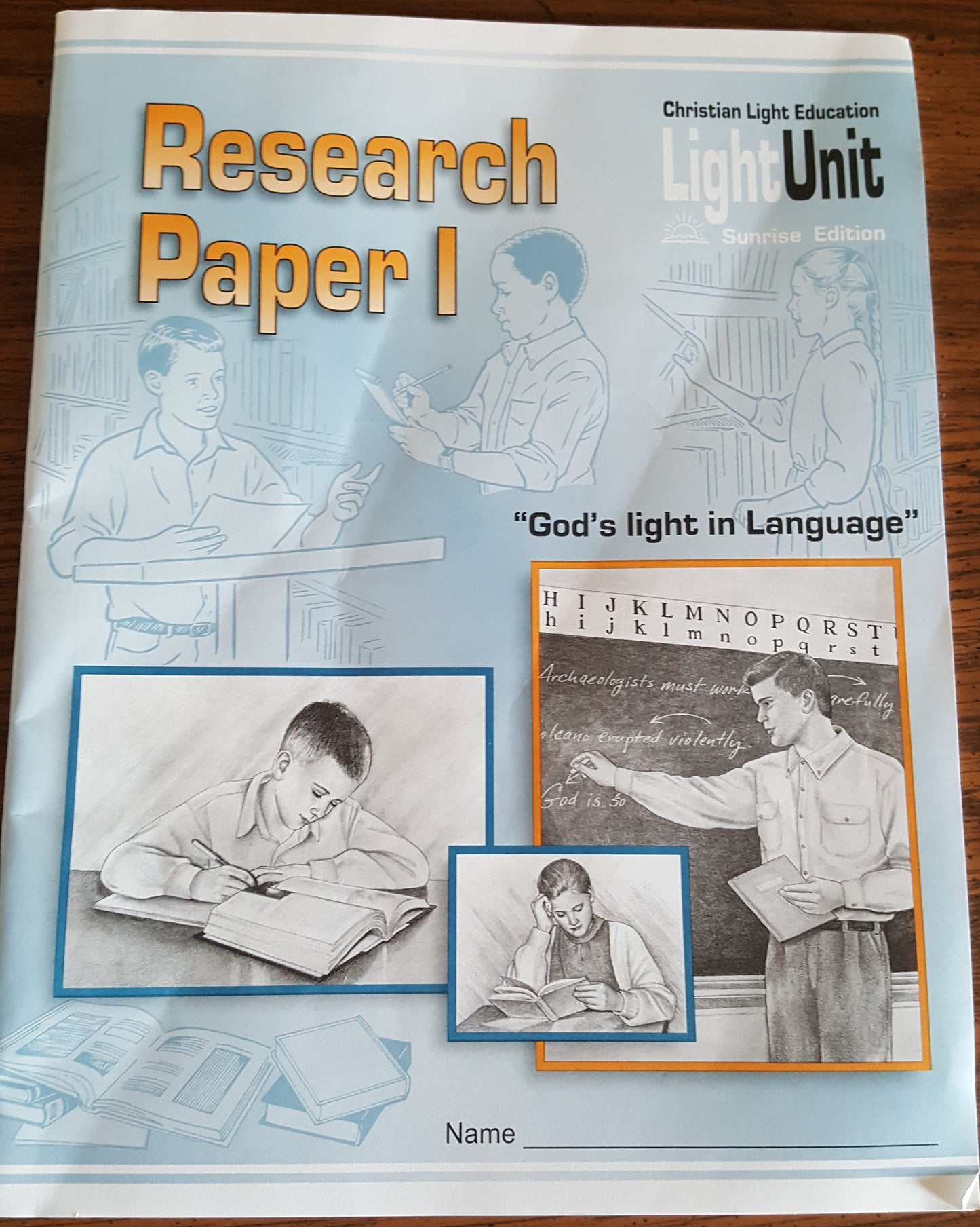 Christian Light Education Research Paper 1