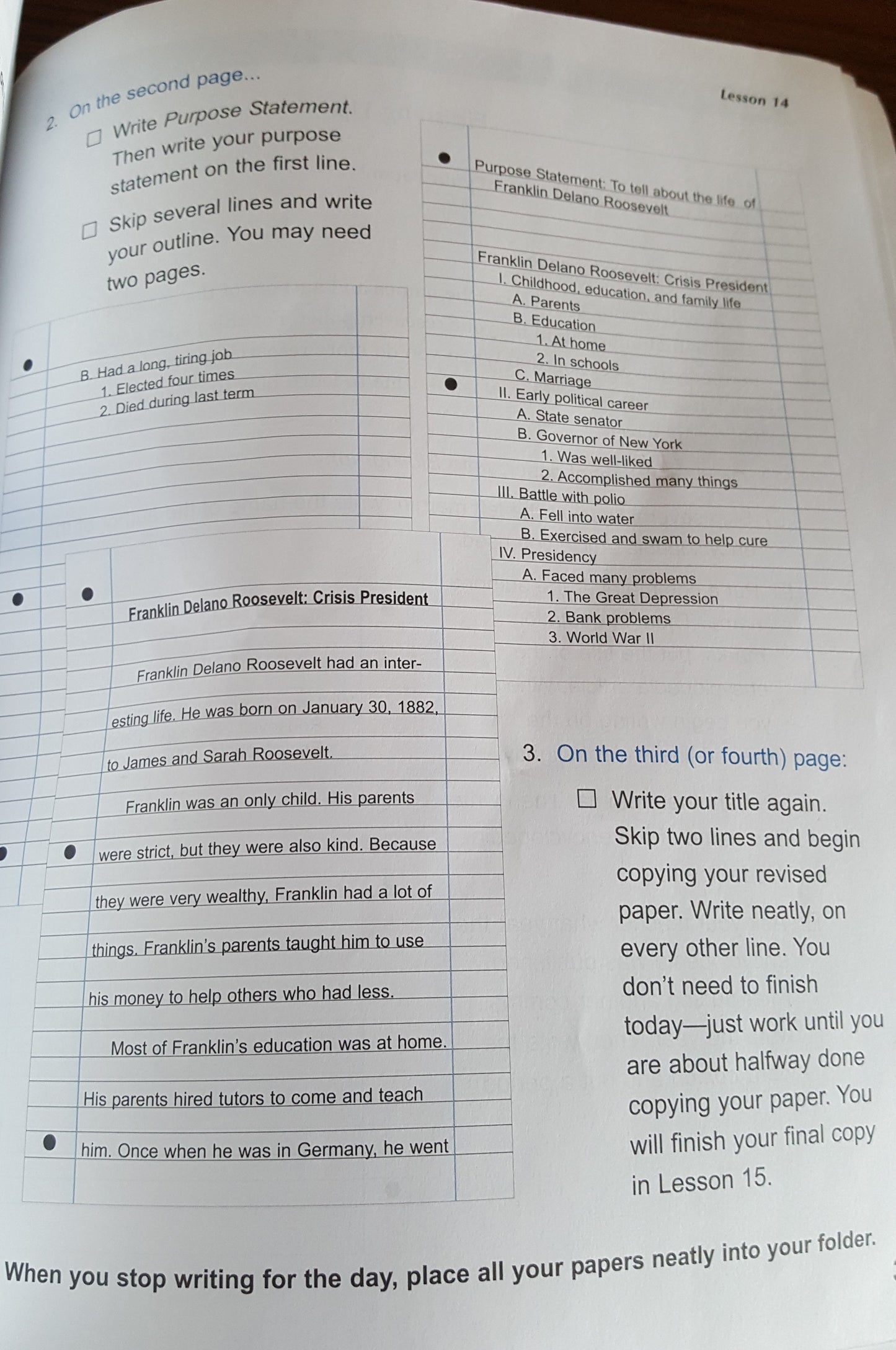 Christian Light Education Research Paper 1