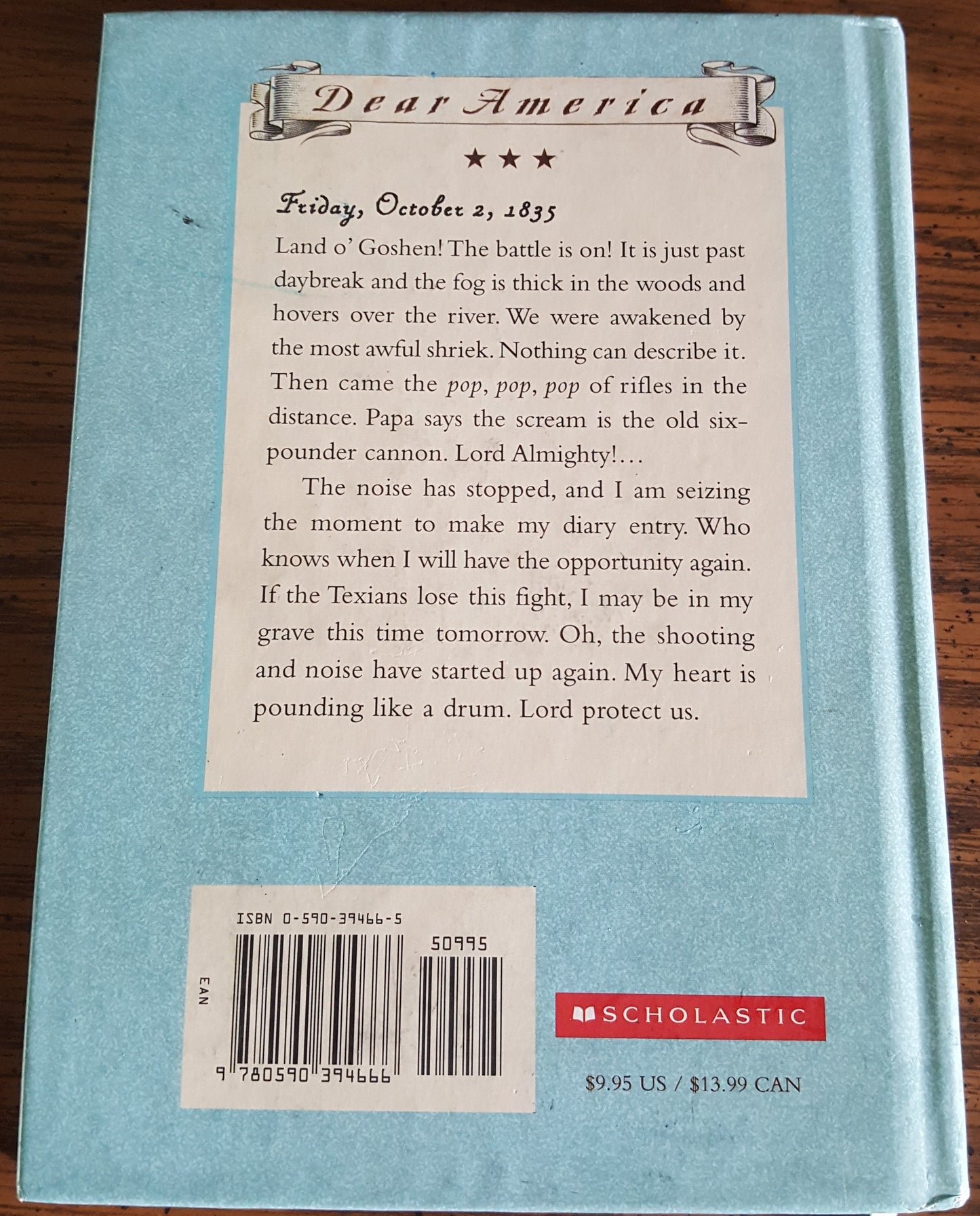 Dear America: A Line in the Sand