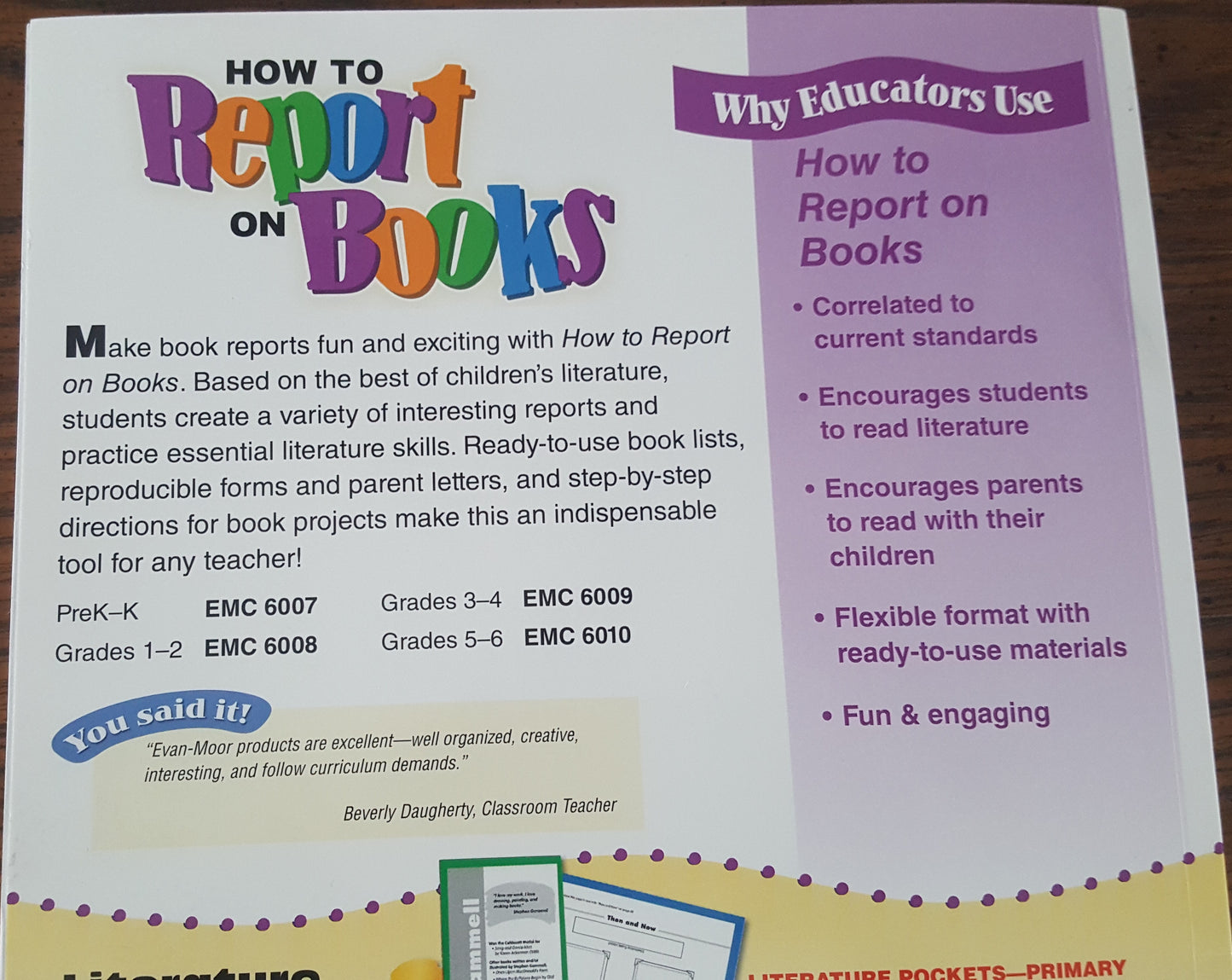 How to Report on Books