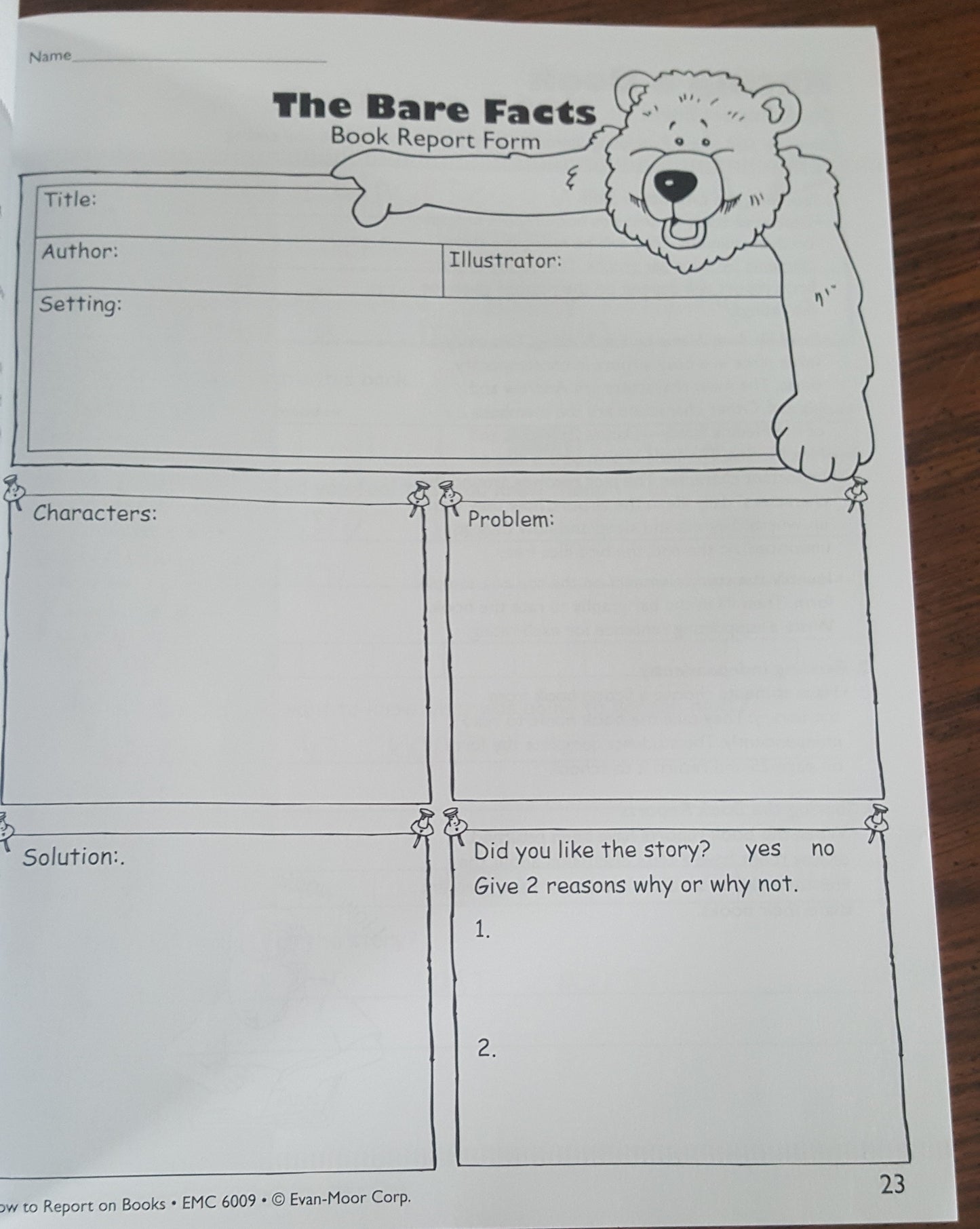 How to Report on Books