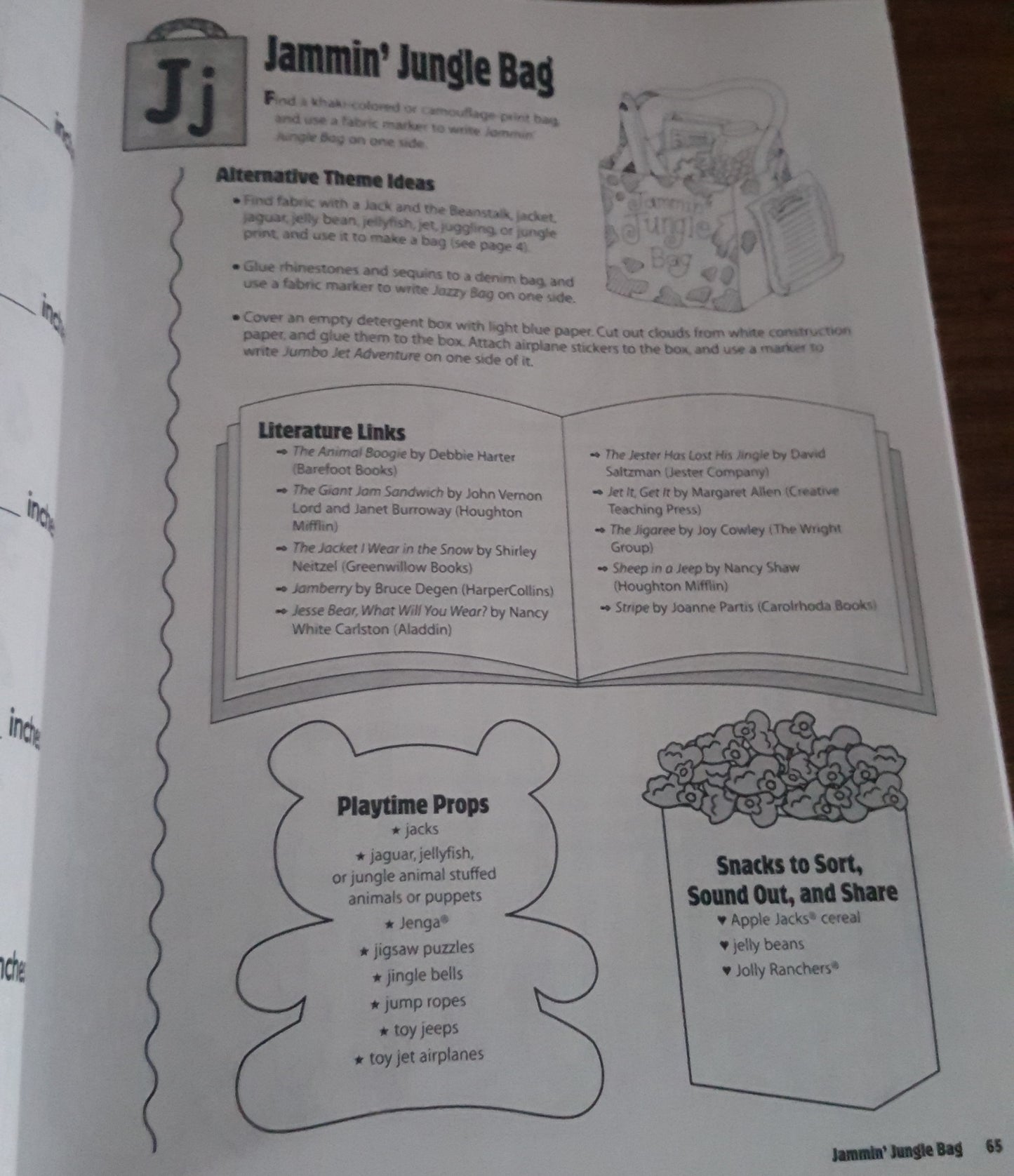Preschool - 1 Literacy 3 book set Literacy Bags, Getting Ready to Read, Book Cooks
