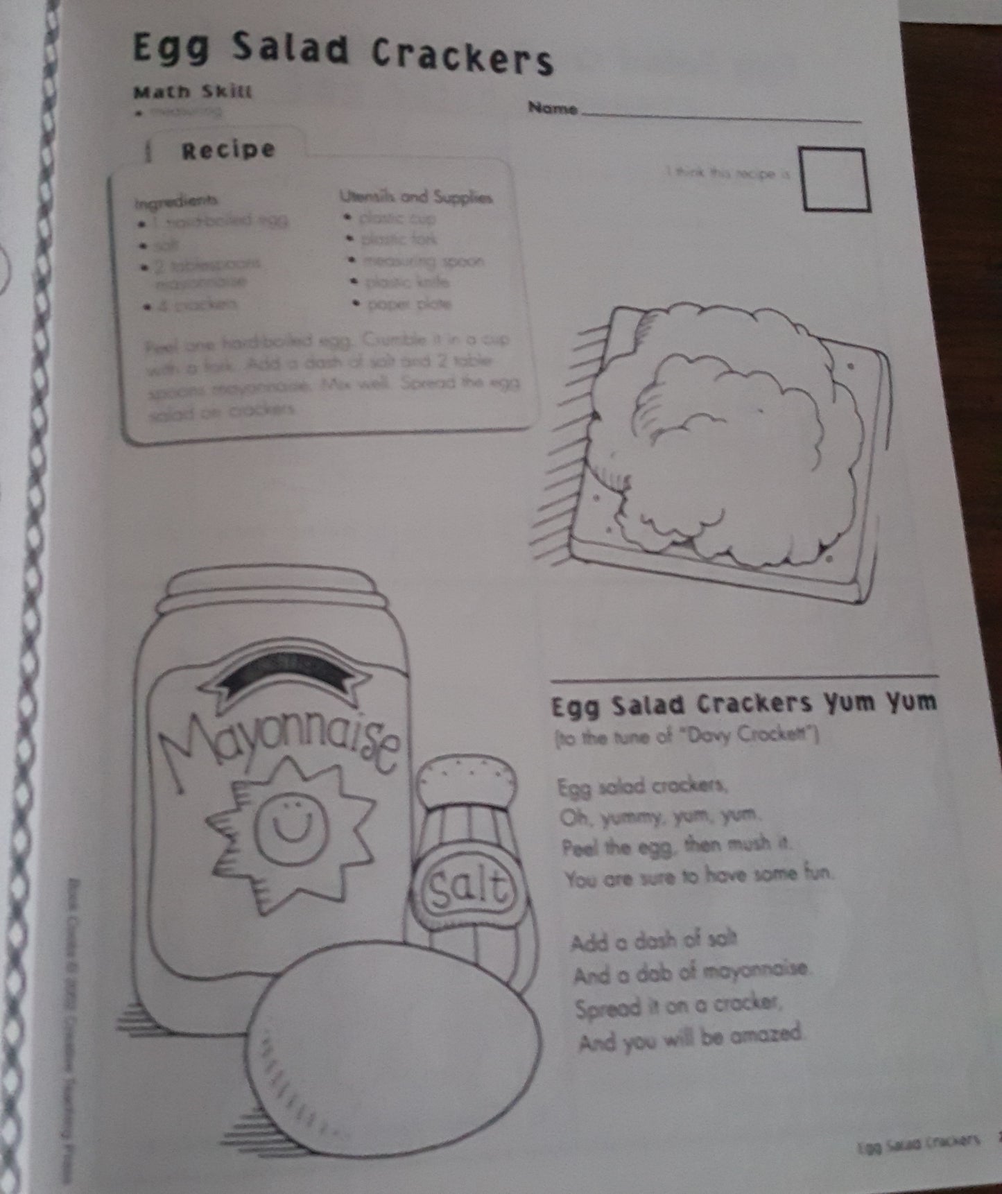 Preschool - 1 Literacy 3 book set Literacy Bags, Getting Ready to Read, Book Cooks