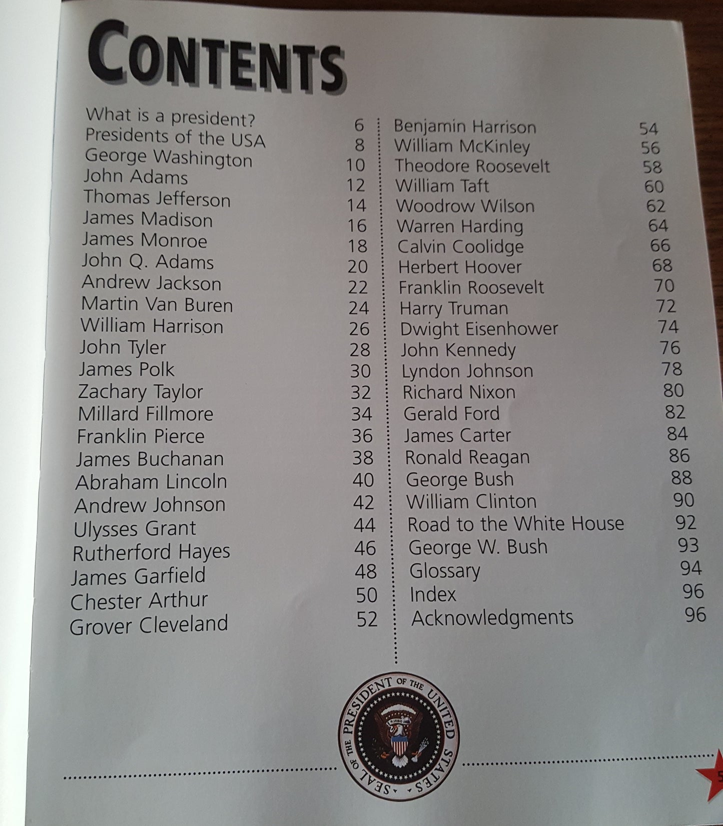Presidents of the United States