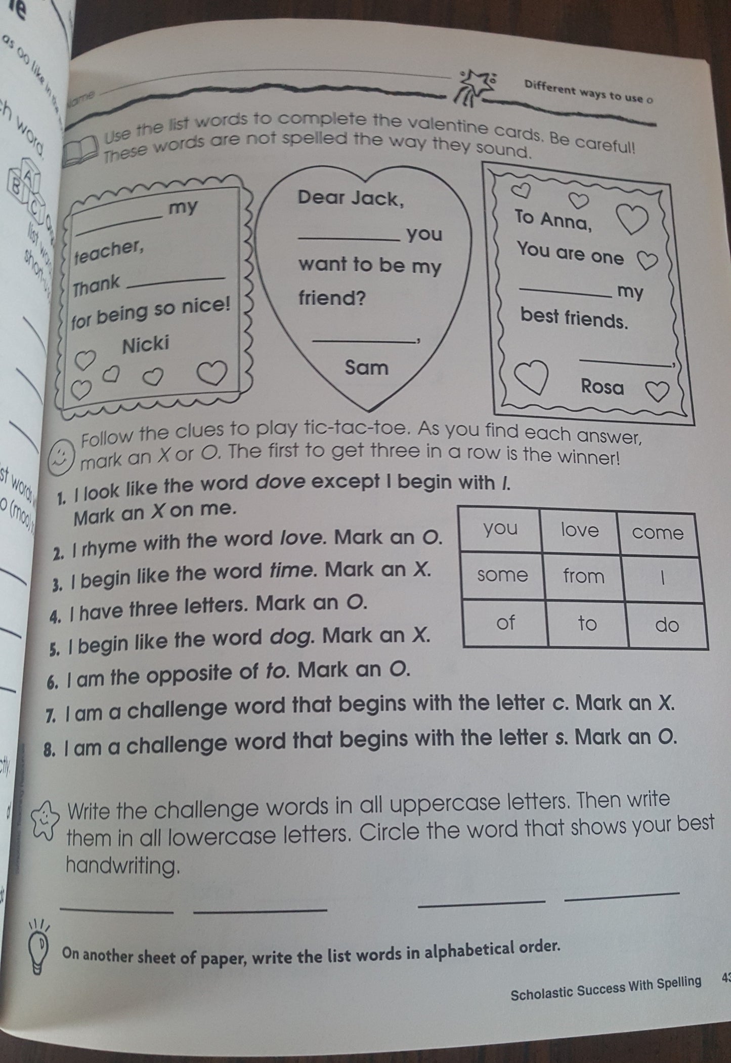 Scholastic Success with Spelling 2 book set