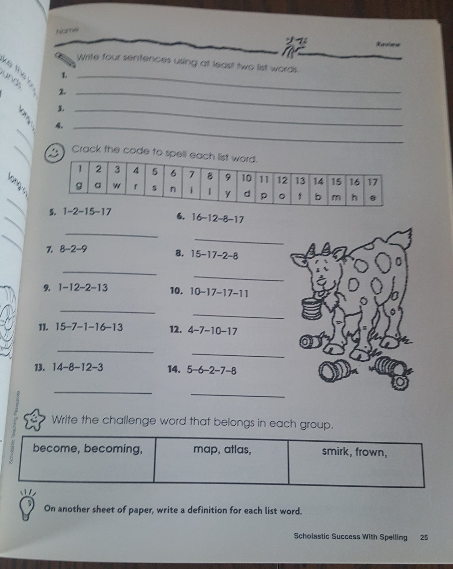 Scholastic Success with Spelling 2 book set