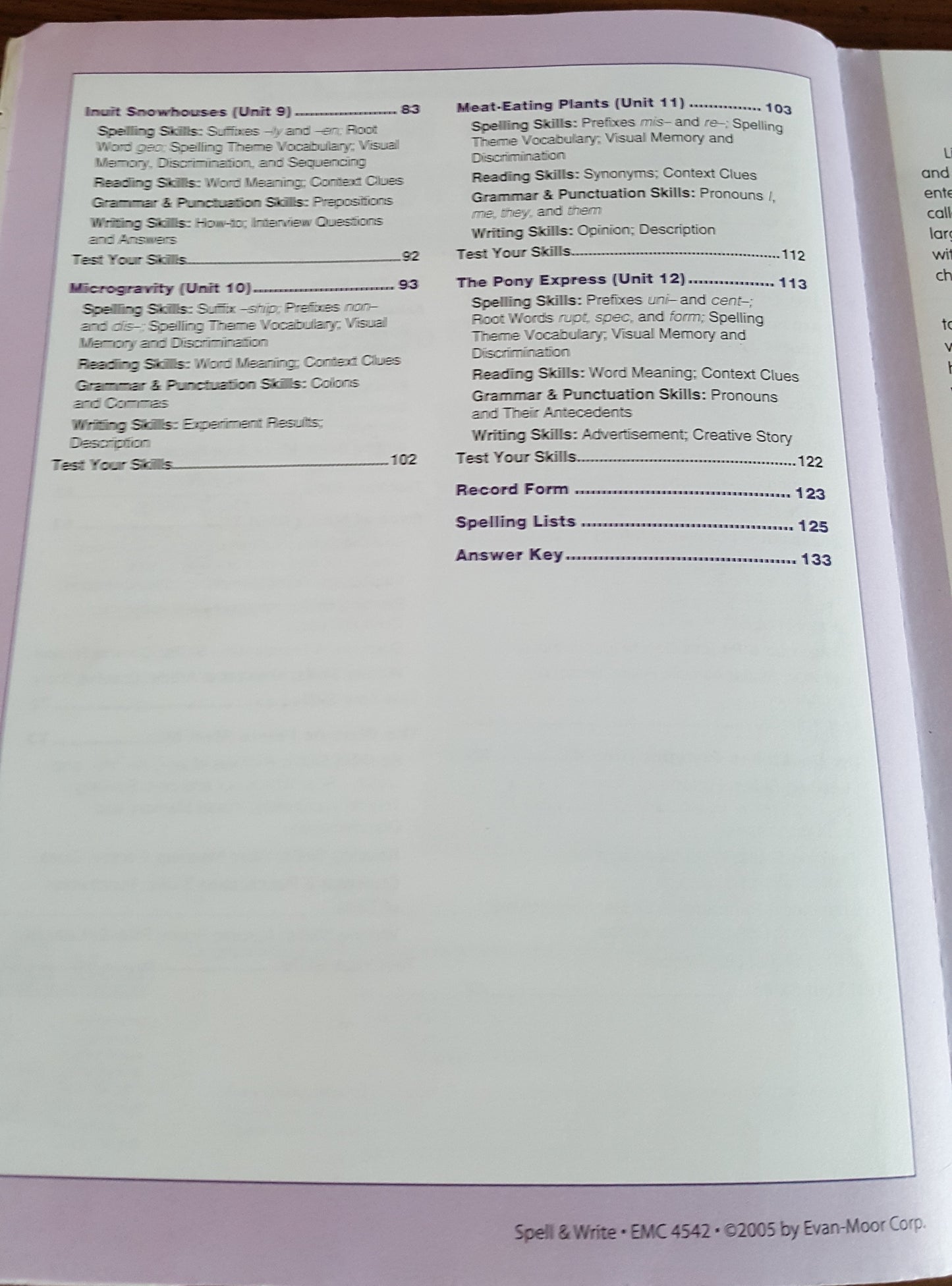 Spell and Write Grade 6+