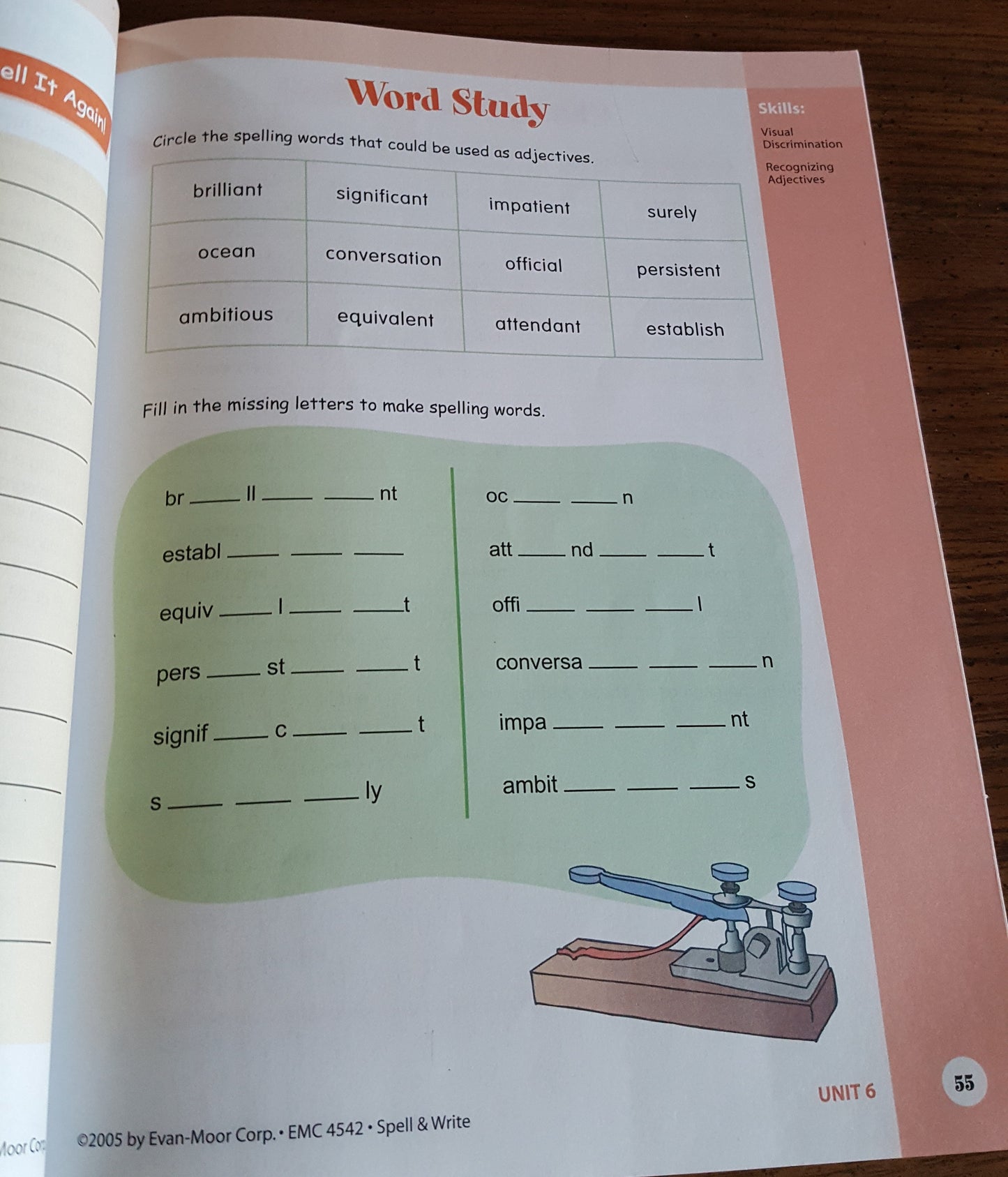 Spell and Write Grade 6+