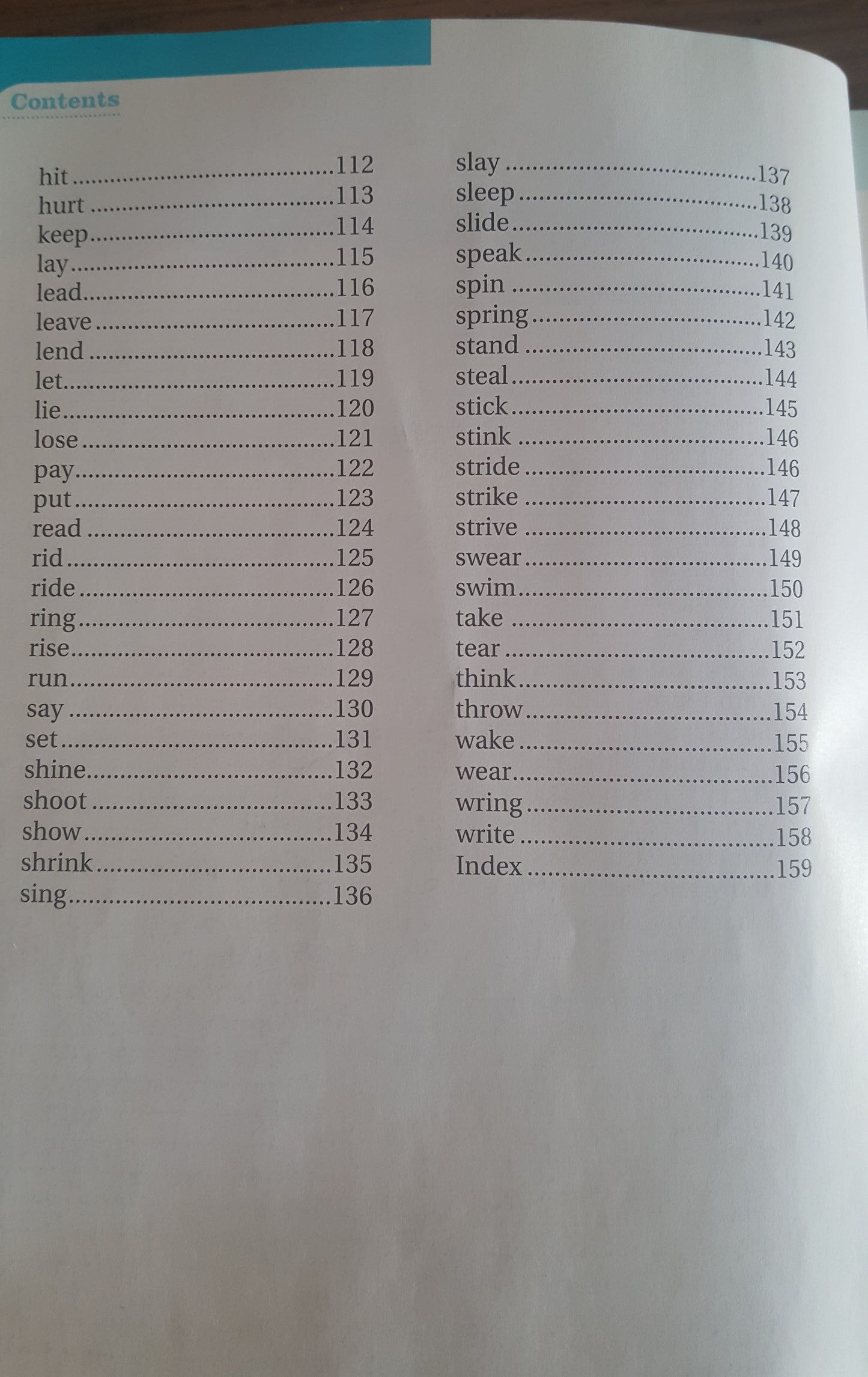 Verbs, Verbs, Verbs