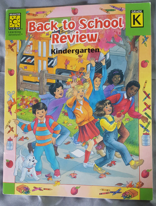 Back to School Review Kindergarten