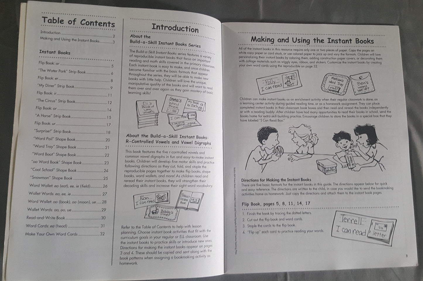 Build a Skill Instant Books 8 book set covers phonics and other language arts subjects