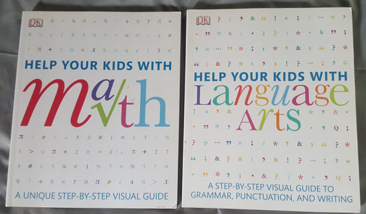 DK Help Your Kids With….Language Arts & Math 2 book set