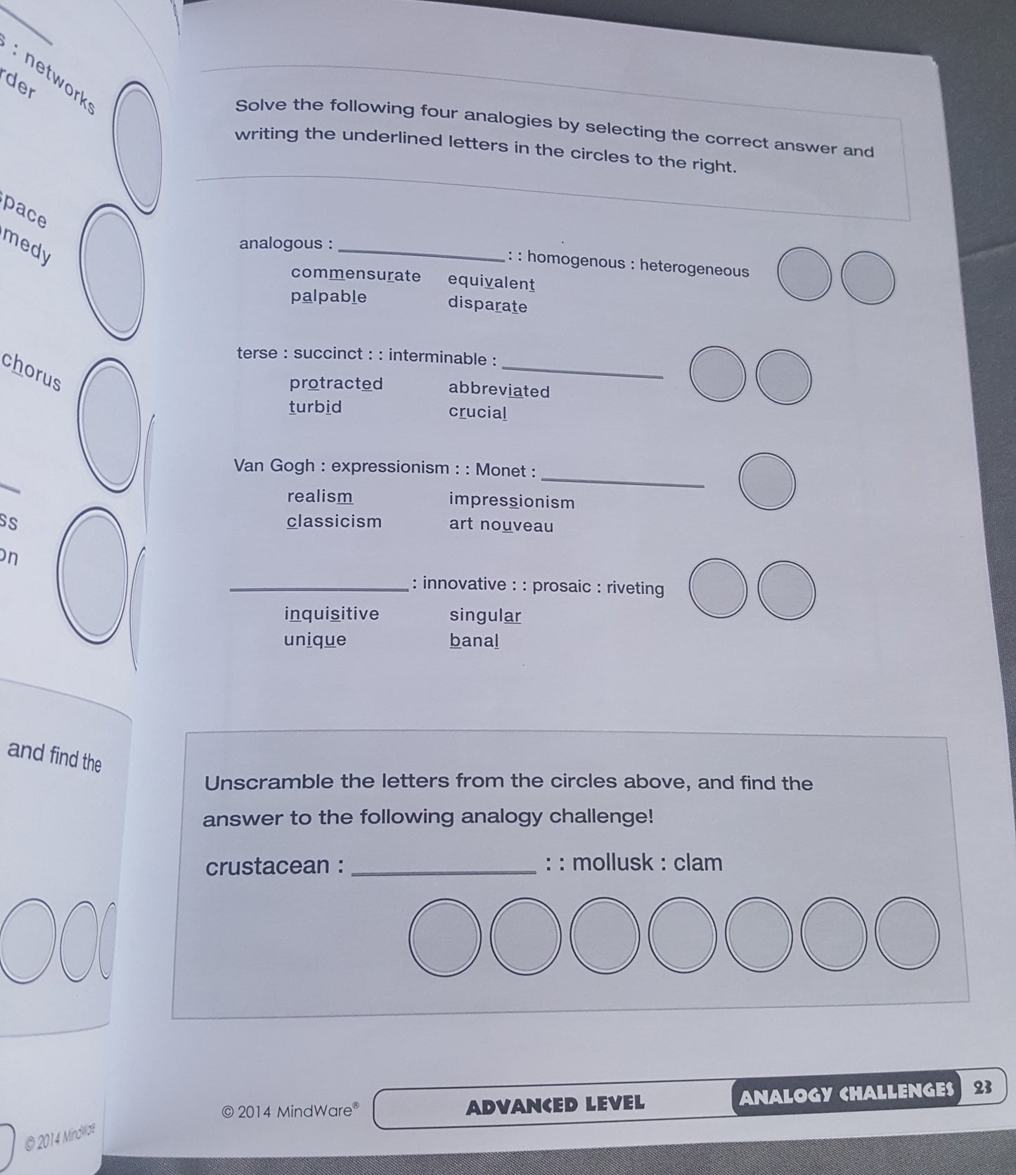 The Best of MindWare Brain Teasers Vol 6