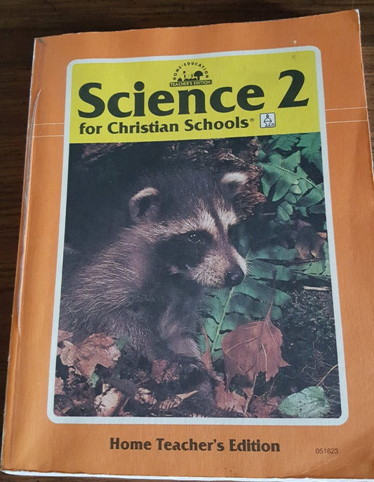 Bob Jones Science 2 for Christian Schools Teacher's Edition