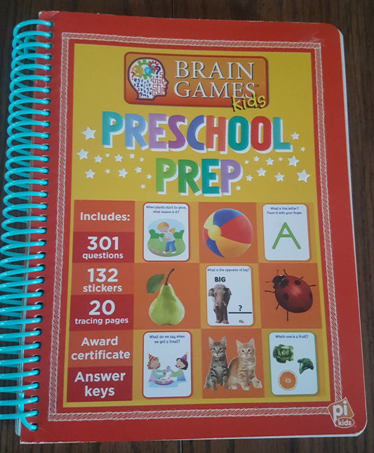 Brain Games Kids Preschool Prep
