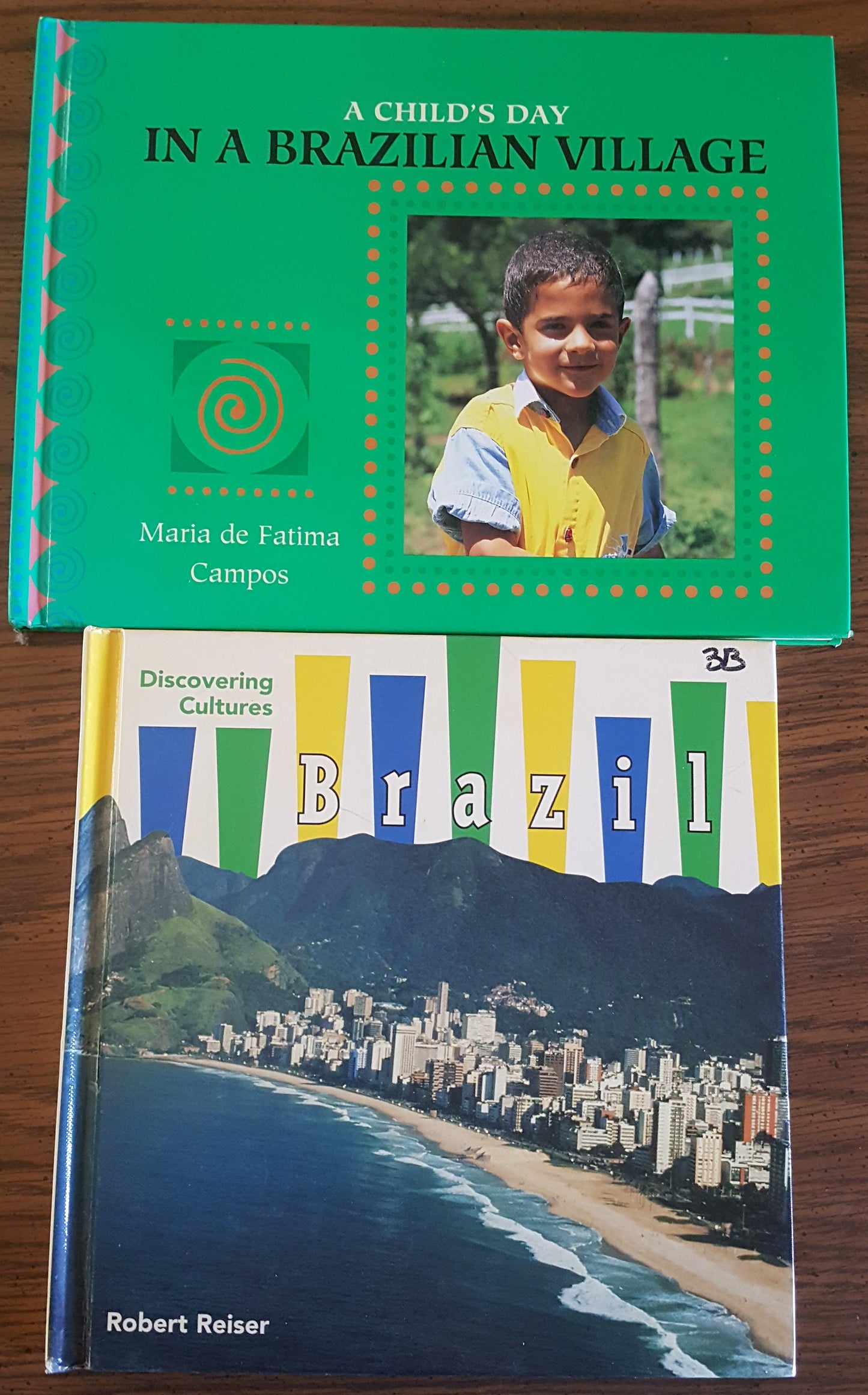 Brazil 2 book set - A Child's Day in a Brazilian Village  &  Brazil Discovering Cultures