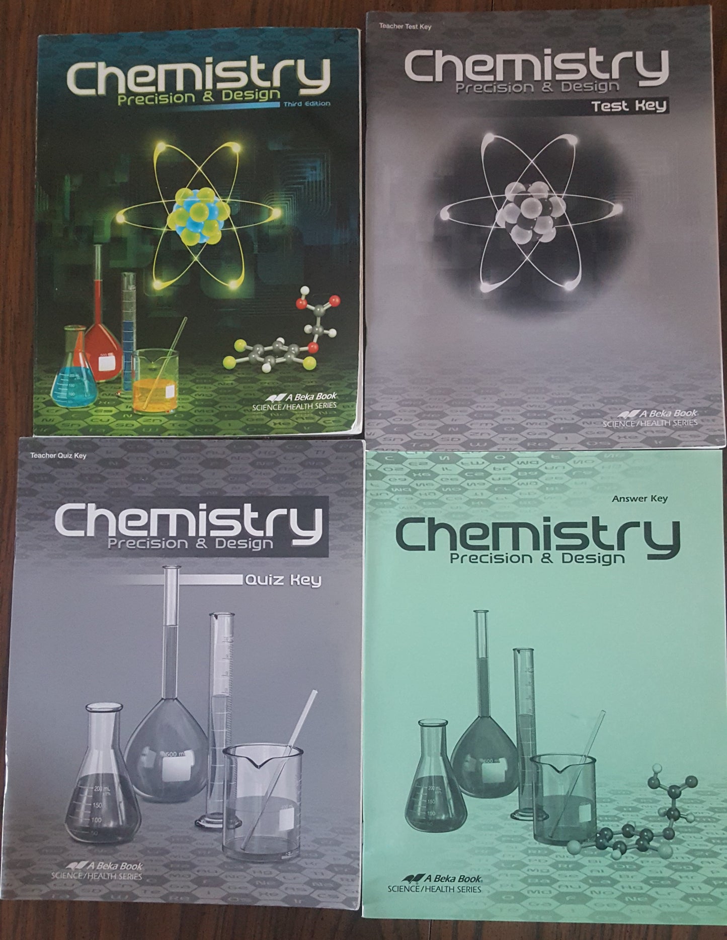Abeka Chemistry 4 book set
