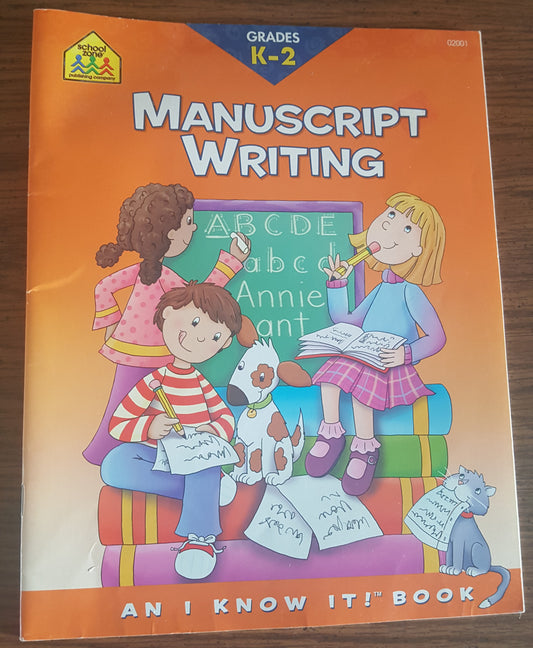 Manuscript Writing Grades K – 2