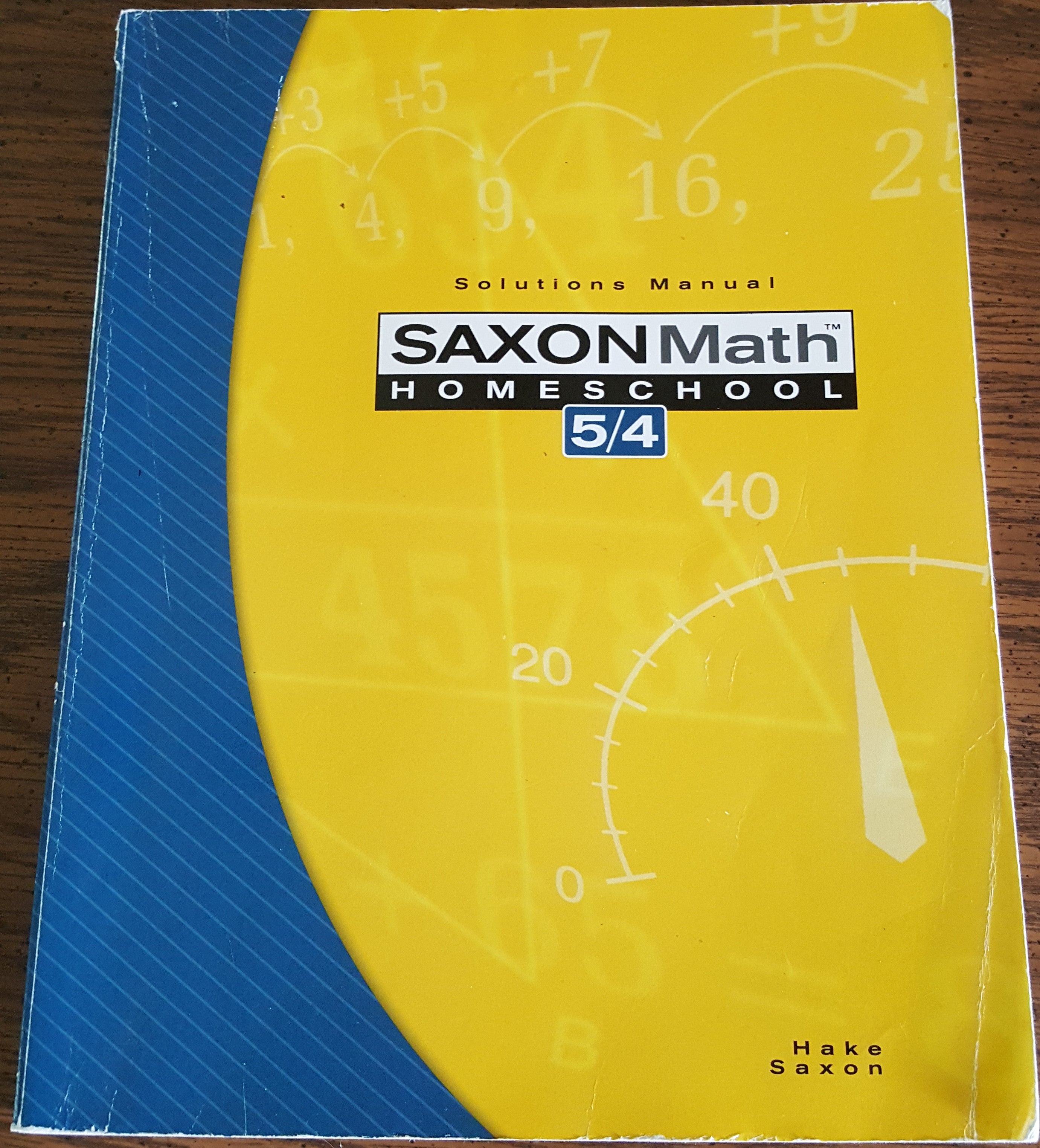 Saxon math 5/4 solution manual – secondhandschool