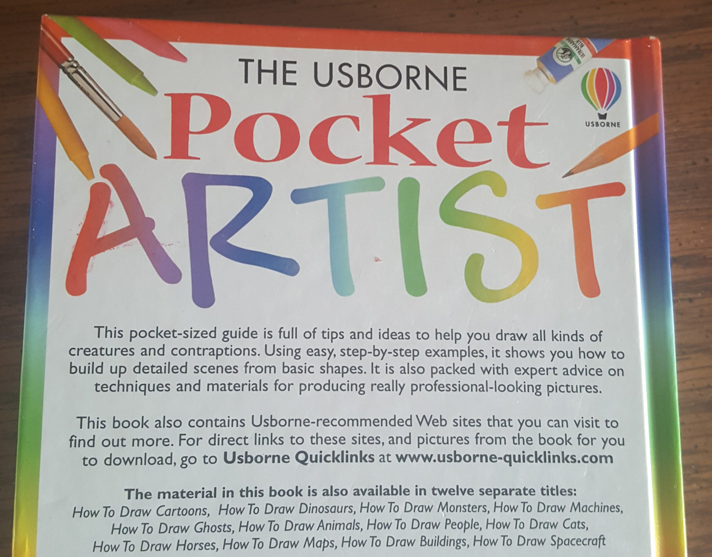 Usborne Pocket Artist Internet Linked